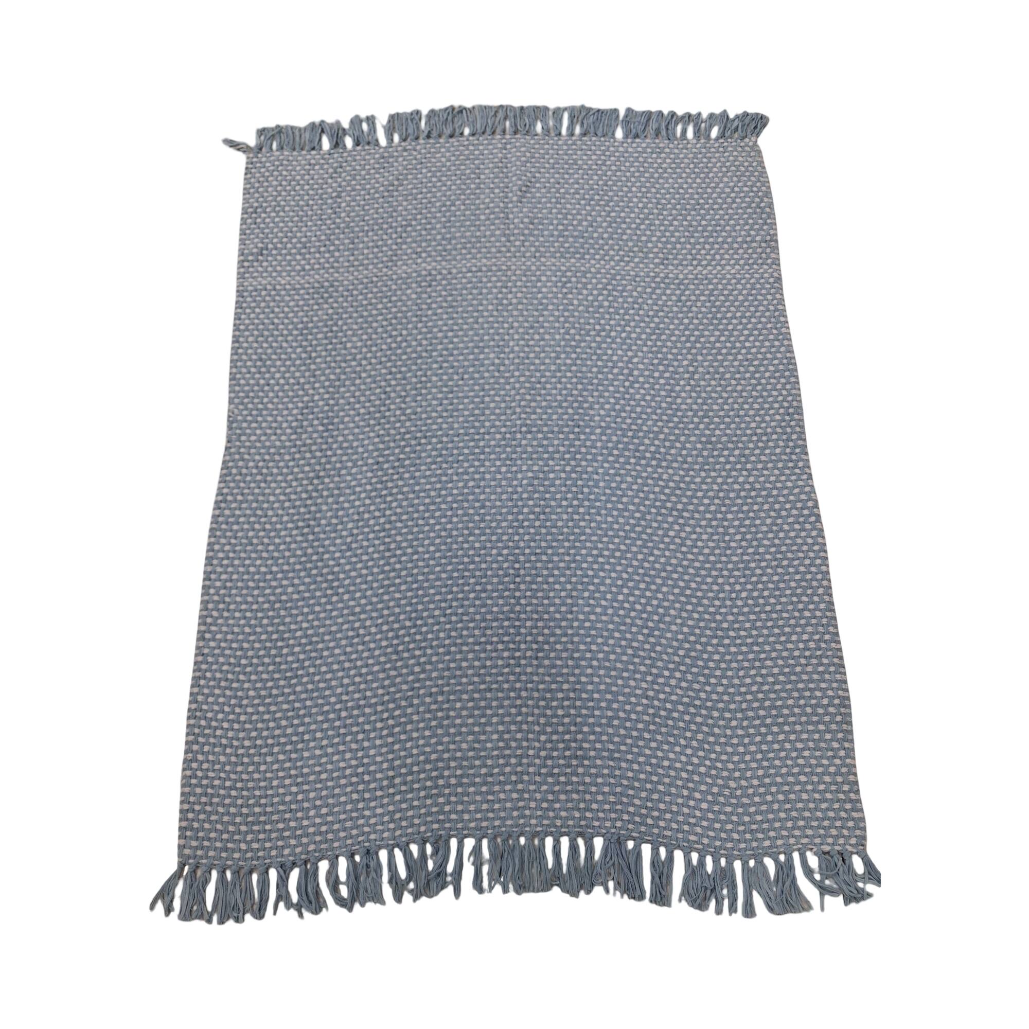 60" x 50" Blue Checkered Throw by Celebrate It™